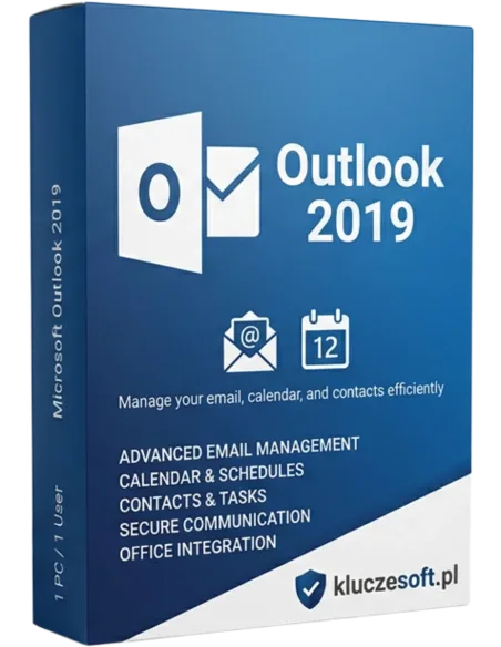 Microsoft Outlook 2019 – legalna licencja, gwarancja autentyczności