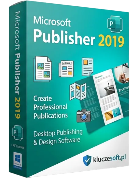 Microsoft Publisher 2019 – legalna licencja, gwarancja autentyczności