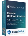 Microsoft Windows Server 2022 RDS 50 CAL Urządzenia – legalna licencja, gwarancja autentyczności