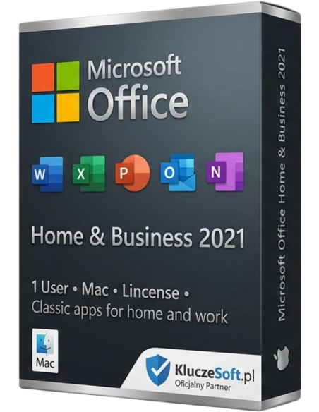 Microsoft Office 2021 dla Użytkowników Domowych i Małych Firm dla Mac