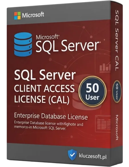 Microsoft SQL Server 2019 Standard 10 CAL Urządzenia – legalna licencja, gwarancja autentyczności