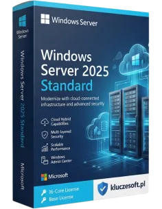 Windows Server 2025 - klucze licencyjne w KluczeSoft.pl