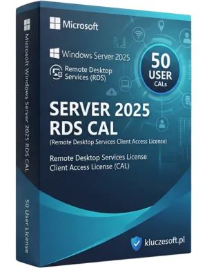 Microsoft Windows Server 2025 RDS 50 Urządzeń
