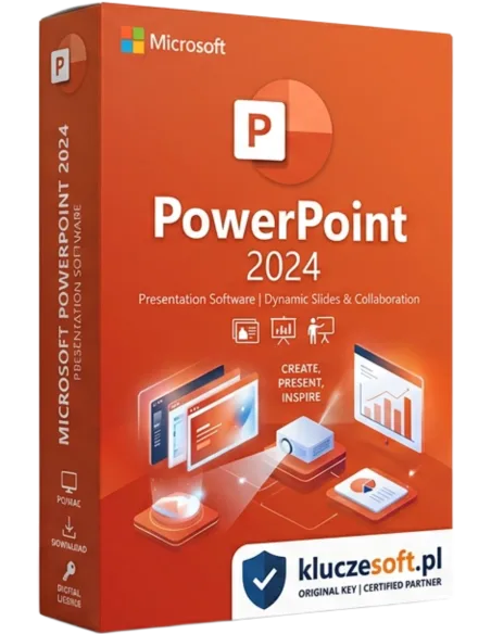 Microsoft PowerPoint 2024 – legalna licencja, gwarancja autentyczności