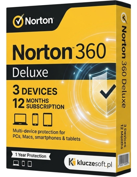 Norton 360 Deluxe — 3 Devices, 12 Months