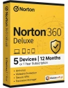 Norton 360 Deluxe — 5 Urządzeń, 12 Miesięcy