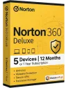 Norton 360 Deluxe — 5 Urządzeń, 12 Miesięcy