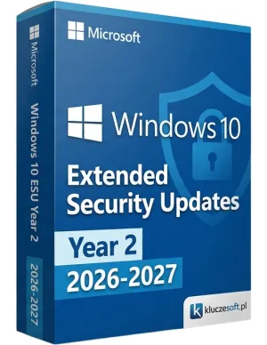 Windows 10 ESU — Rok 2 (2026-2027) klucz licencyjny