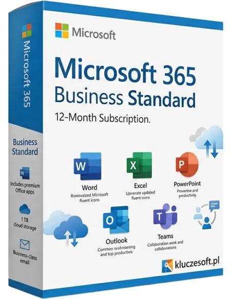 Microsoft 365 Business Standard — 12 Miesięcy