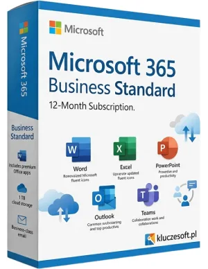 Microsoft 365 Business Standard — 12 Miesięcy