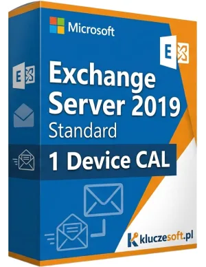 Microsoft Exchange Server 2019 Standard — 1 CAL Urządzenia klucz licencyjny
