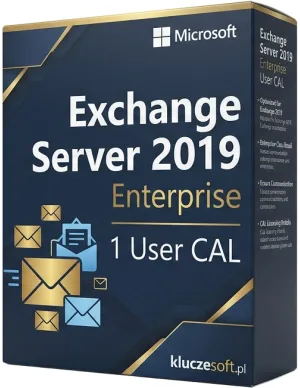 Microsoft Exchange Server 2019 Enterprise — 1 CAL Użytkownika klucz licencyjny