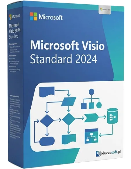 Visio 2024 Standard – natychmiastowa dostawa email, wsparcie w jęz. polskim