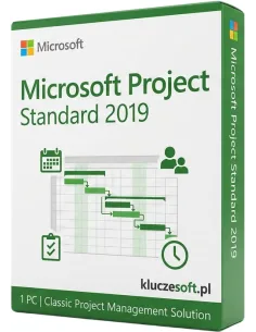 Microsoft Project 2019 - klucze licencyjne w KluczeSoft.pl