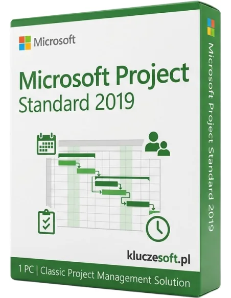 Project 2019 Standard – natychmiastowa dostawa email, wsparcie w jęz. polskim