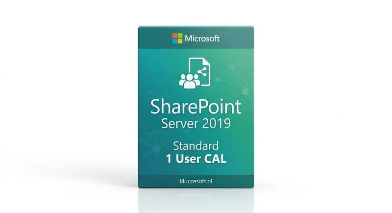 Microsoft SharePoint Server 2019 Standard — 1 CAL Użytkownika – oryginalny klucz aktywacyjny | KluczeSoft.pl