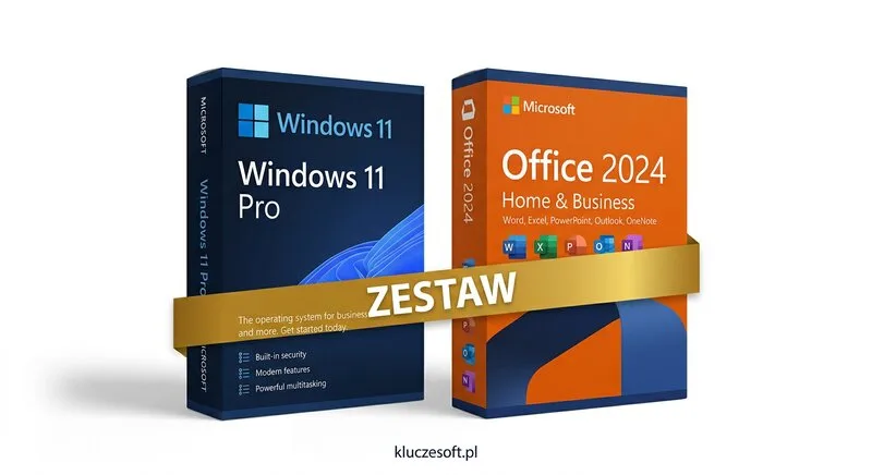 Zestaw Windows 11 Pro + Office 2024 Professional Plus – oryginalny klucz aktywacyjny | KluczeSoft.pl