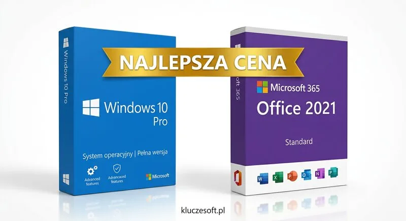 Zestaw Windows 10 Pro + Office 2021 Professional Plus – oryginalny klucz aktywacyjny | KluczeSoft.pl