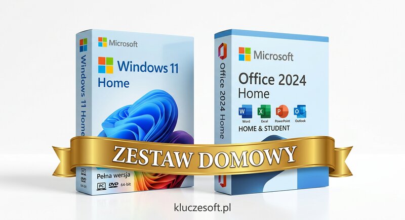 Zestaw Windows 11 Home + Office 2024 Home & Student