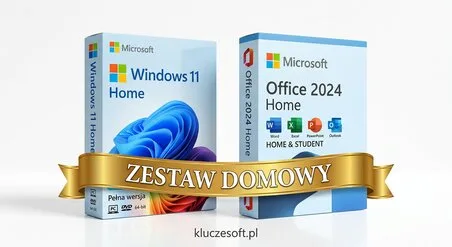 Zestaw Windows 11 Home + Office 2024 Home & Student klucz licencyjny