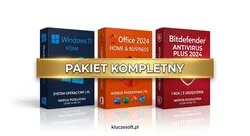 Zestaw Windows 11 Pro + Office 2024 Pro Plus + Bitdefender Antivirus Plus
