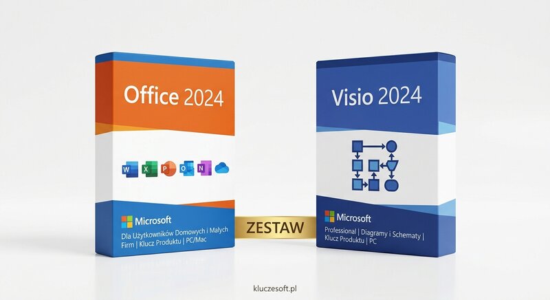 Zestaw Office 2024 Professional Plus + Visio 2024 Professional