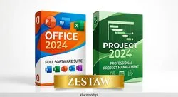 Microsoft Project 2024 - klucze licencyjne w KluczeSoft.pl