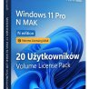 Windows 11 Pro N MAK — 20 użytkowników