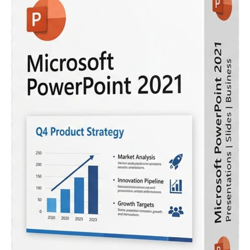 Microsoft PowerPoint 2021 – oryginalny klucz aktywacyjny | KluczeSoft.pl