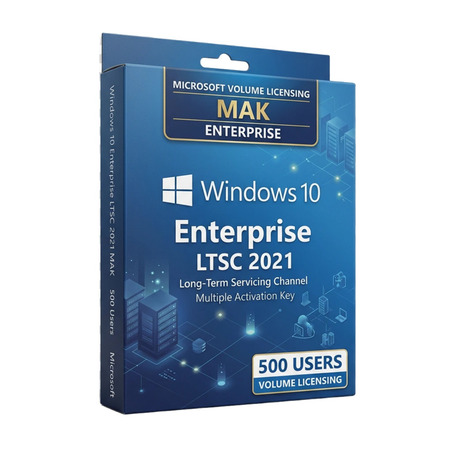 Windows 10 Enterprise LTSC 2021 MAK - 500 uz.