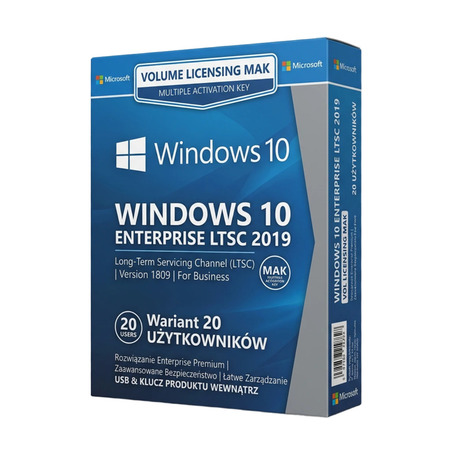 Windows 10 Enterprise LTSC 2019 MAK - 20 uz.