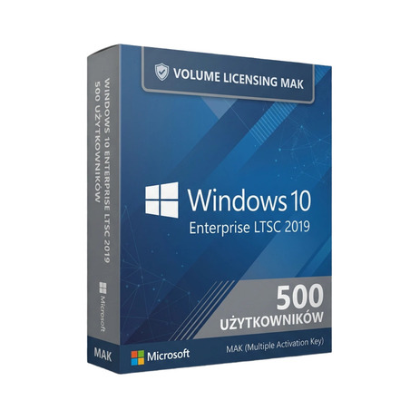 Windows 10 Enterprise LTSC 2019 MAK - 500 uz.