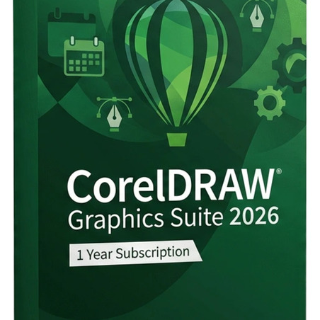 CorelDRAW Graphics Suite 2026 Subskrypcja 1 rok licencja roczna