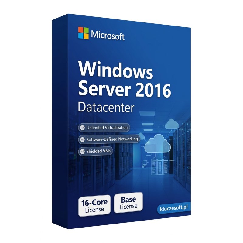 Microsoft Windows Server 2016 Datacenter 16 Core