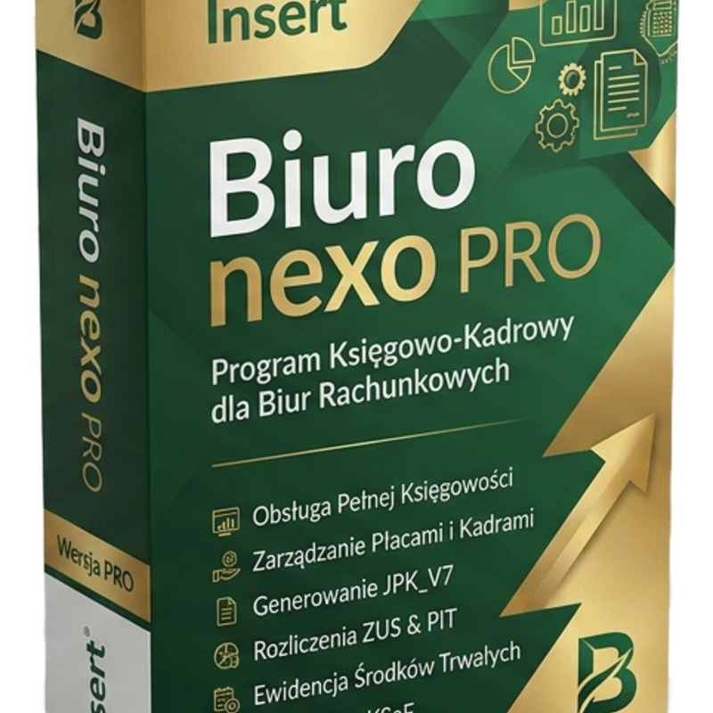 Insert Biuro nexo PRO — 5 stanowisk, abonament 12 miesięcy