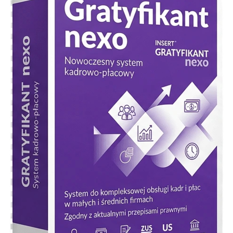 Insert Gratyfikant nexo — 3 stanowiska, abonament 12 miesięcy