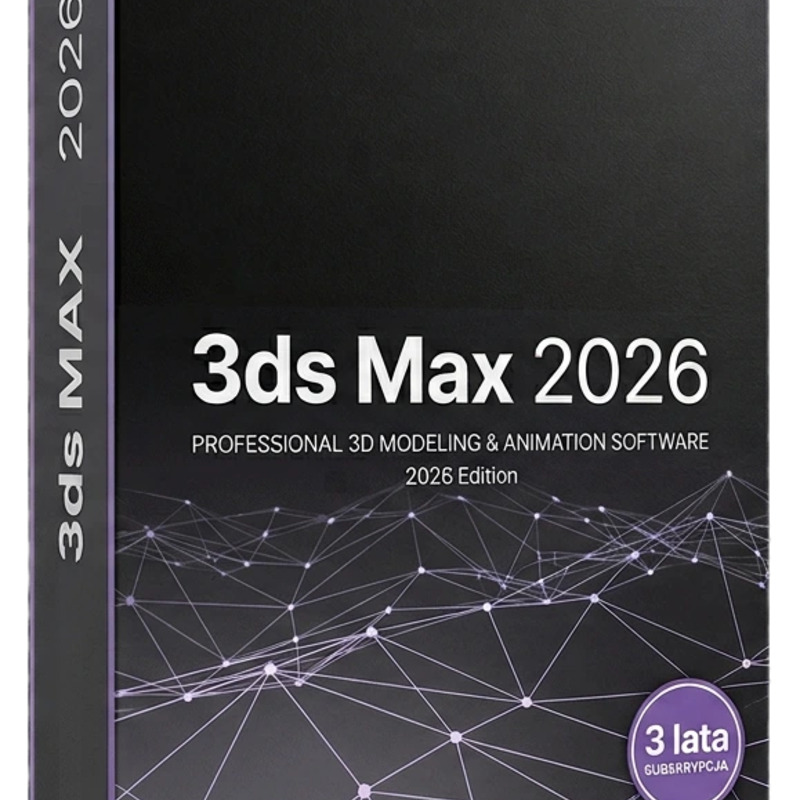 Autodesk 3DS Max 2026 — 3 lata – oryginalny klucz aktywacyjny | KluczeSoft.pl