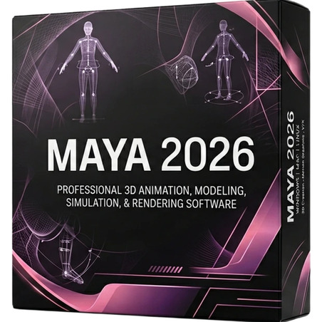 Autodesk Maya 2026 — 1 rok licencja roczna