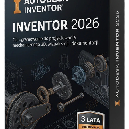 Autodesk Inventor 2026 — 3 lata subskrypcja