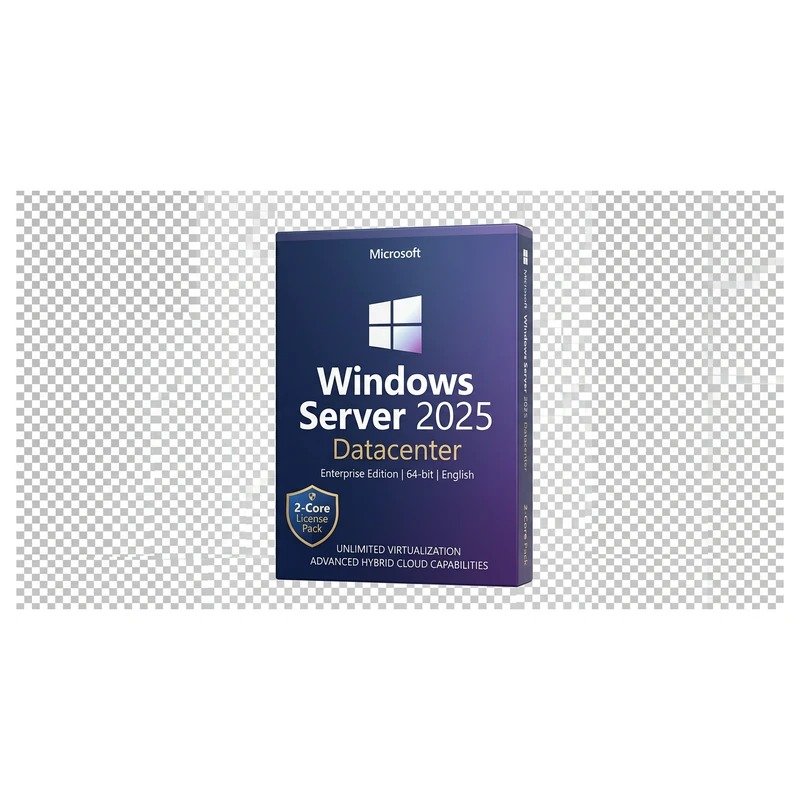 Microsoft Windows Server 2025 Datacenter (2 Core) – oryginalny klucz aktywacyjny | KluczeSoft.pl