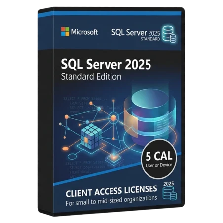 Microsoft SQL Server 2025 Standard 5 CAL