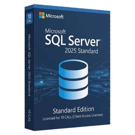 Microsoft SQL Server 2025 Standard 10 CAL