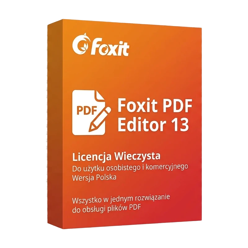 Foxit PDF Editor 13 wieczysta – oryginalny klucz aktywacyjny | KluczeSoft.pl