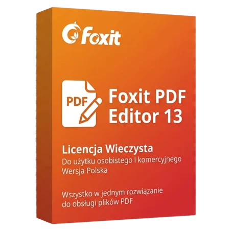 Foxit PDF Editor 13 wieczysta