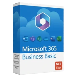 Microsoft 365 Business Basic NCE 1 rok – oryginalny klucz aktywacyjny | KluczeSoft.pl