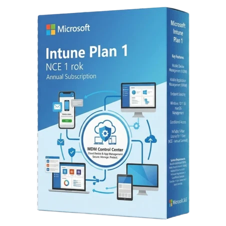 Microsoft Intune Plan 1 NCE 1 rok subskrypcja