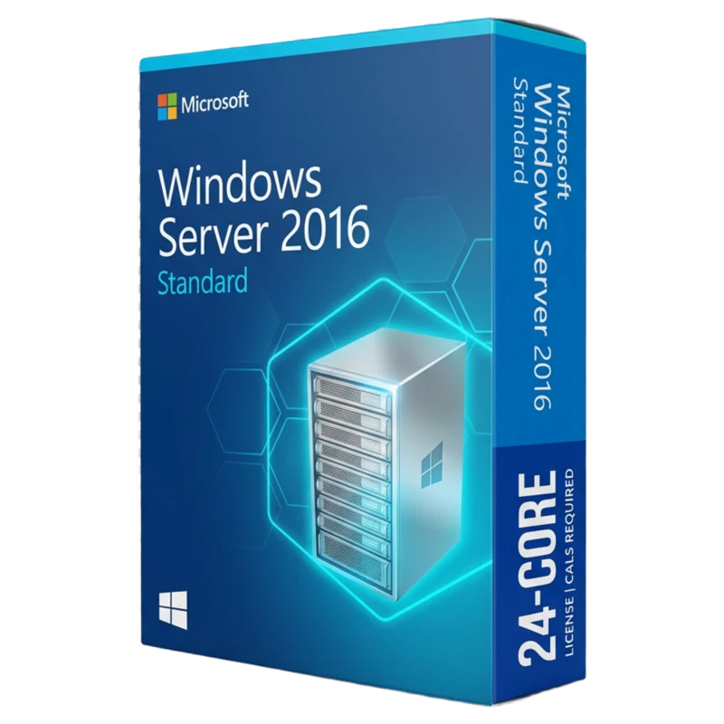 Windows Server 2016 Standard 24-Core — klucz aktywacyjny licencja OEM/Retail Polska