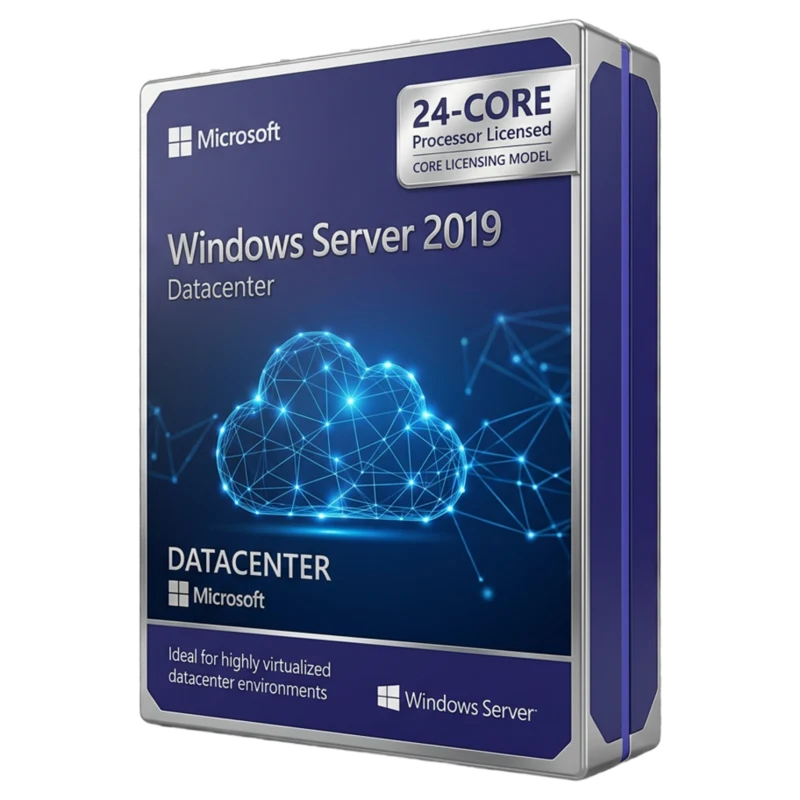 Windows Server 2019 Datacenter 24-Core — klucz aktywacyjny licencja OEM/Retail Polska