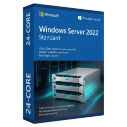 Windows Server 2022 Standard 24-Core — klucz aktywacyjny licencja OEM/Retail Polska