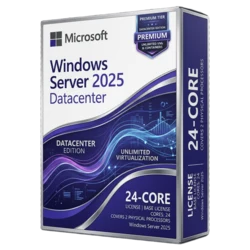 Windows Server 2025 Datacenter 24-Core — klucz aktywacyjny licencja OEM/Retail Polska
